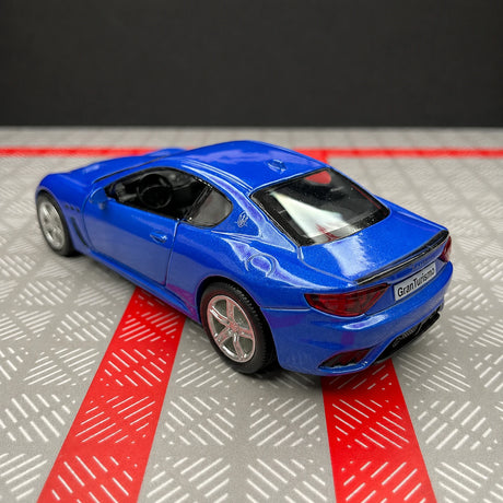 Maserati 2008 GranTurismo أزرق 1:36 – نموذج عرض معدني مصبوب