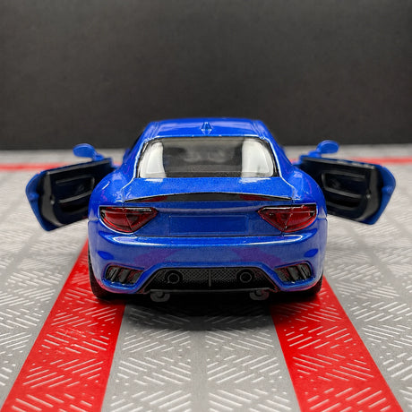 Maserati 2008 GranTurismo أزرق 1:36 – نموذج عرض معدني مصبوب