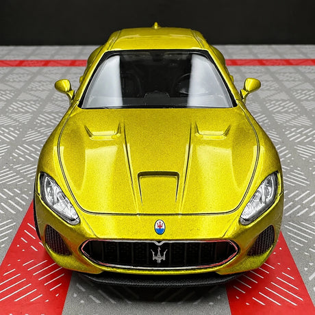 Maserati 2008 GranTurismo ذهبي 1:36 – نموذج عرض معدني مصبوب