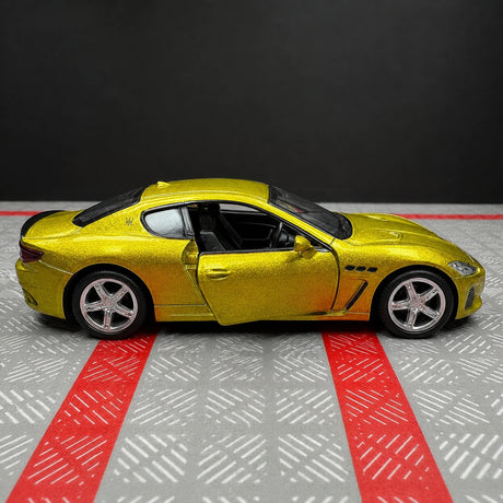 Maserati 2008 GranTurismo ذهبي 1:36 – نموذج عرض معدني مصبوب