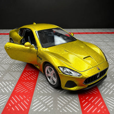 Maserati 2008 GranTurismo ذهبي 1:36 – نموذج عرض معدني مصبوب