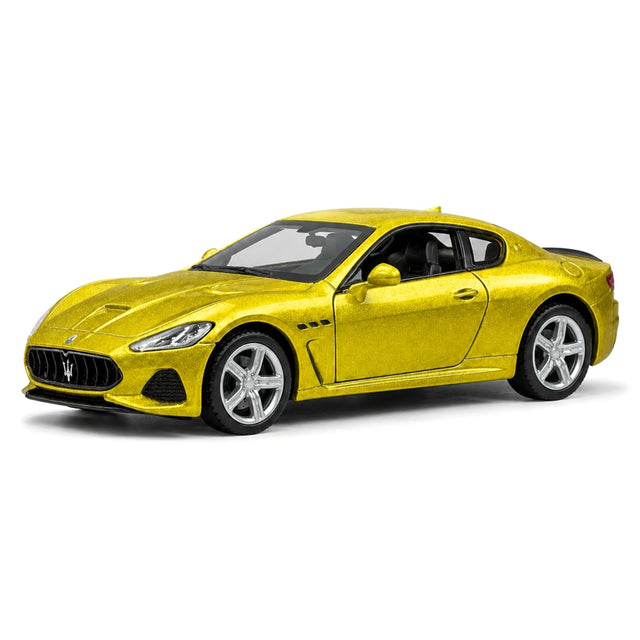 Maserati 2008 GranTurismo ذهبي 1:36 – نموذج عرض معدني مصبوب