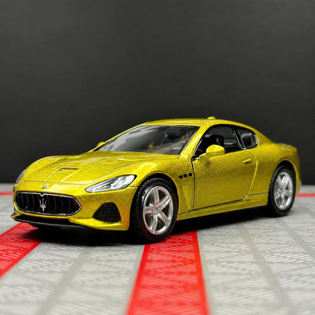 Maserati 2008 GranTurismo ذهبي 1:36 – نموذج عرض معدني مصبوب