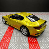 Maserati 2008 GranTurismo ذهبي 1:36 – نموذج عرض معدني مصبوب