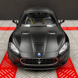 Maserati 2008 GranTurismo 무광 블랙 1:36 – 다이캐스트 디스플레이 모델 다이캐스트