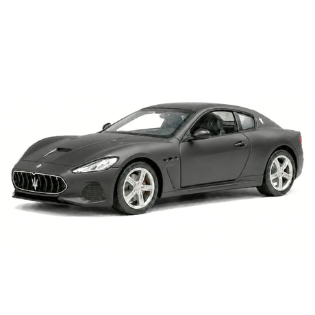 Maserati 2008 GranTurismo Matte أسود 1:36 – نموذج عرض معدني مصبوب