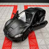 Maserati 2008 GranTurismo 무광 블랙 1:36 – 다이캐스트 디스플레이 모델 다이캐스트