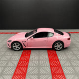 Maserati 2008 GranTurismo 핑크 1:36 – 다이캐스트 디스플레이 모델 다이캐스트
