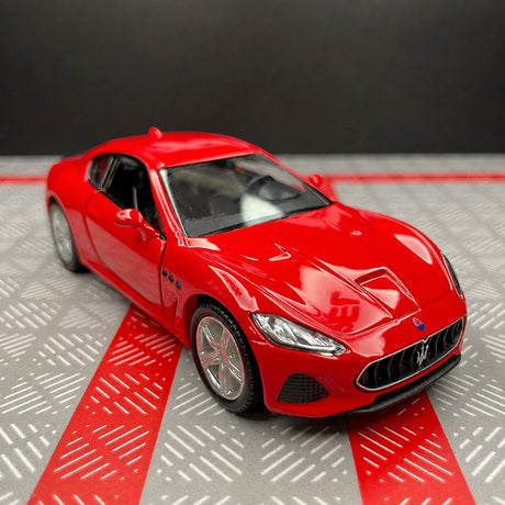 Maserati 2008 GranTurismo أحمر 1:36 – نموذج عرض معدني مصبوب
