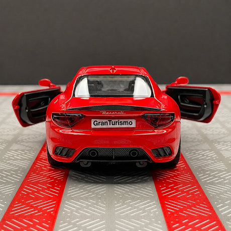 Maserati 2008 GranTurismo أحمر 1:36 – نموذج عرض معدني مصبوب