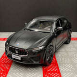 Maserati 2016 Levante 무광 블랙 1:36 – 다이캐스트 디스플레이 모델 다이캐스트