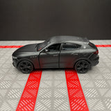 Maserati 2016 Levante 무광 블랙 1:36 – 다이캐스트 디스플레이 모델 다이캐스트