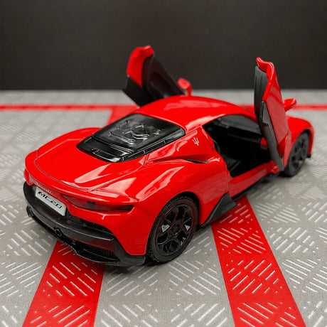 Maserati 2020 MC20 أحمر 1:36 – نموذج عرض معدني مصبوب