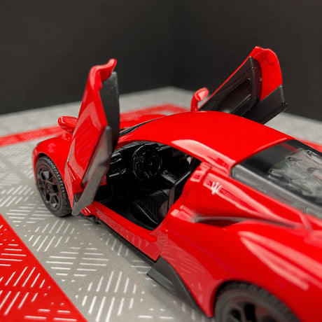 Maserati 2020 MC20 أحمر 1:36 – نموذج عرض معدني مصبوب