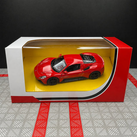 Maserati 2020 MC20 أحمر 1:36 – نموذج عرض معدني مصبوب