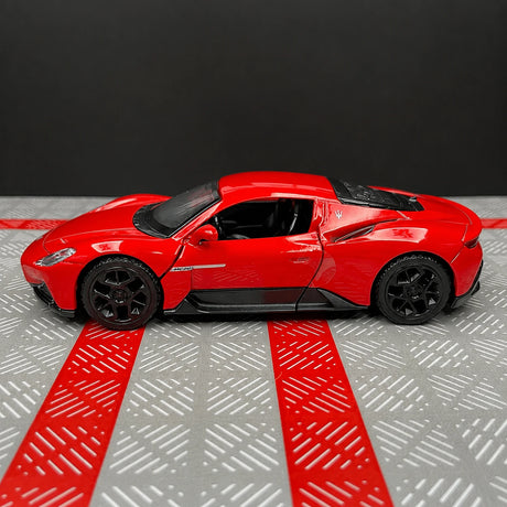Maserati 2020 MC20 أحمر 1:36 – نموذج عرض معدني مصبوب