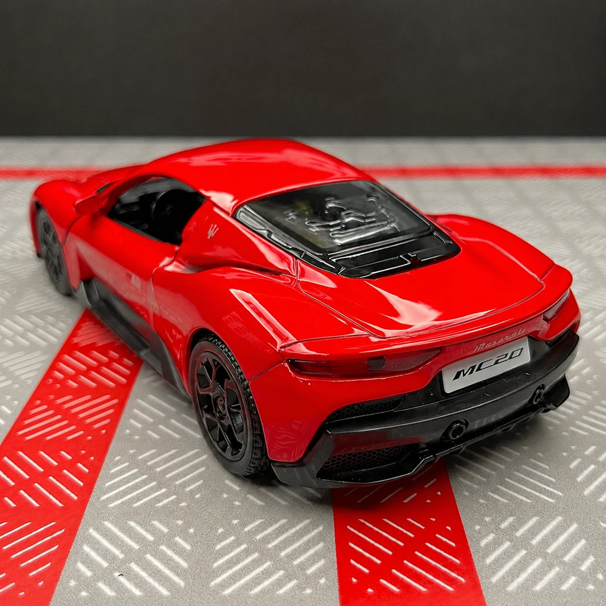 Maserati 2020 MC20 레드 1:36 – 다이캐스트 디스플레이 모델 다이캐스트