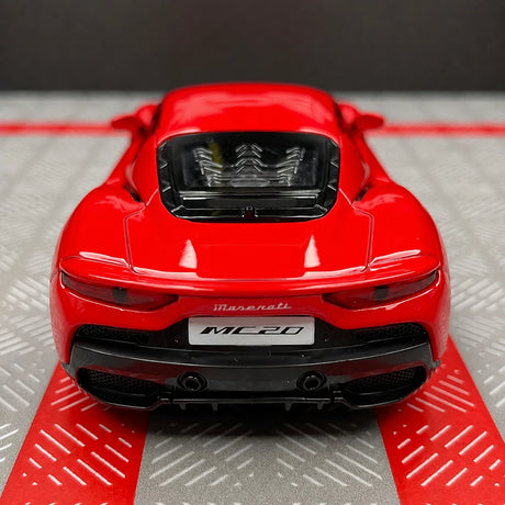 Maserati 2020 MC20 أحمر 1:36 – نموذج عرض معدني مصبوب