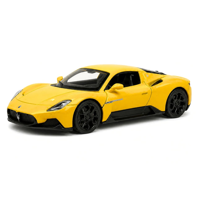 Maserati 2020 MC20 옐로우 1:36 – 다이캐스트 디스플레이 모델 다이캐스트