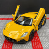Maserati 2020 MC20 옐로우 1:36 – 다이캐스트 디스플레이 모델 다이캐스트