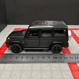 Mercedes-AMG 2015 G63 Matte أسود 1:36 – نموذج عرض معدني مصبوب