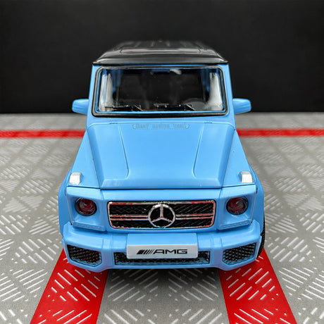Mercedes-AMG 2015 G63 Bleu mat 1:36 – Modèle d’exposition en métal moulé sous pression