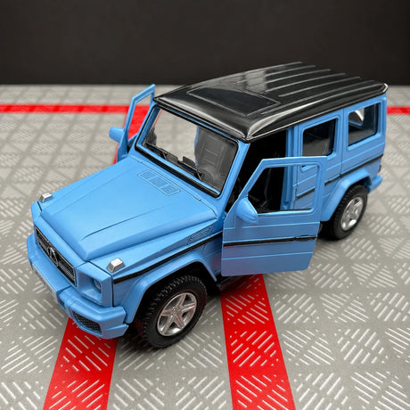 Mercedes-AMG 2015 G63 Bleu mat 1:36 – Modèle d’exposition en métal moulé sous pression