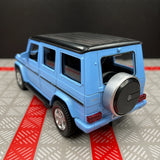 Mercedes-AMG 2015 G63 الأزرق غير اللامع 1:36 – نموذج عرض مصبوب، مصبوب.