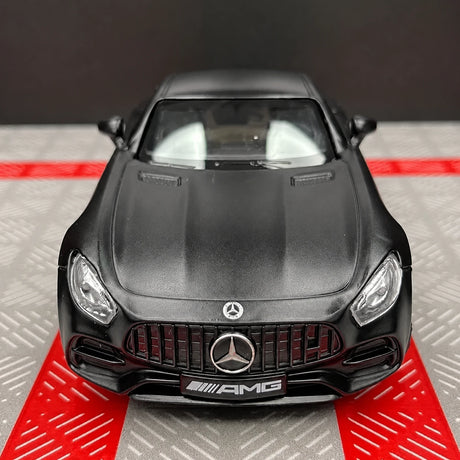 Mercedes-AMG 2020 GTS 1:36 negra – modelo de exhibición de fundición a presión