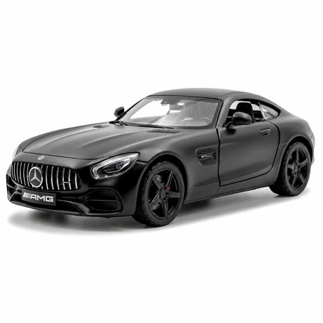 Mercedes-AMG 2020 GTS 1:36 negra – modelo de exhibición de fundición a presión