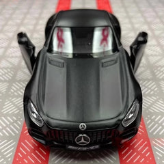 [TOY] 1:36 Mercedes-AMG 2020 GTS Black Model Car Die-Cast
