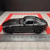 [TOY] 1:36 Mercedes-AMG 2020 GTS svart modellbil Die-Cast