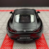 [TOY] 1:36 Mercedes-AMG 2020 GTS svart modellbil Die-Cast