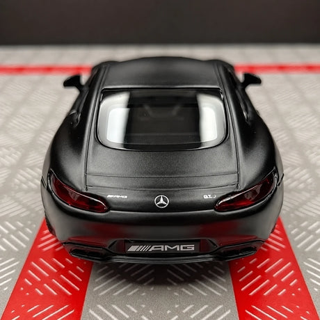 Mercedes-AMG 2020 GTS 1:36 negra – modelo de exhibición de fundición a presión