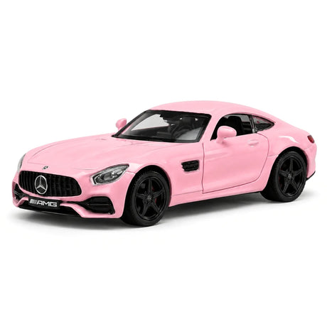 [TOY] 1:36 Mercedes-AMG 2020 GTS Pink Model Car Die-Cast