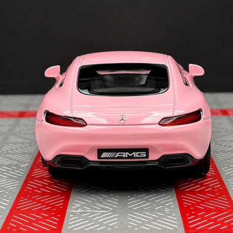 [TOY] 1:36 Mercedes-AMG 2020 GTS Pink Model Car Die-Cast