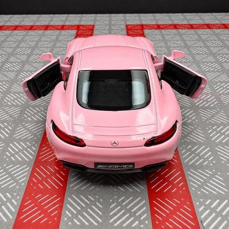 [TOY] 1:36 Mercedes-AMG 2020 GTS Pink Model Car Die-Cast