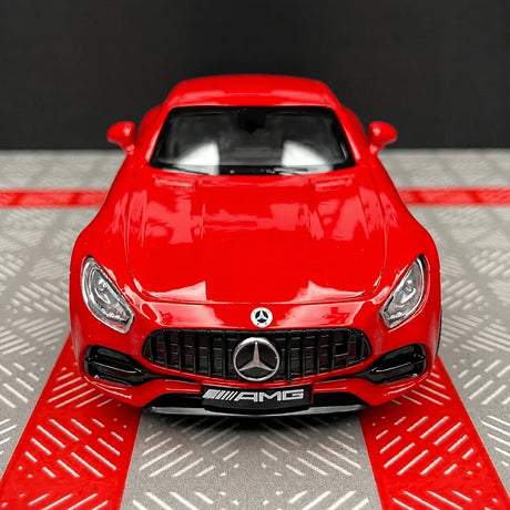 [TOY] 1:36 Mercedes-AMG 2020 GTS Red Model Car Die-Cast