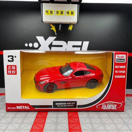 [TOY] 1:36 Mercedes-AMG 2020 GTS Red Model Car Die-Cast