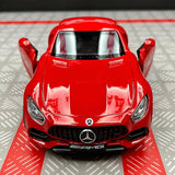 Mercedes-AMG 2020 GTS أحمر 1:36 – نموذج عرض معدني مصبوب