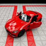 Mercedes-AMG 2020 GTS أحمر 1:36 – نموذج عرض معدني مصبوب
