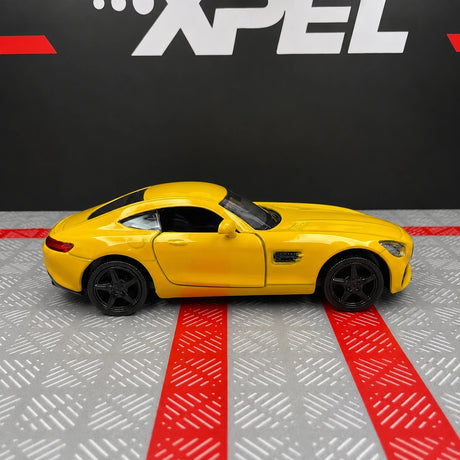[TOY] 1:36 Mercedes-AMG 2020 GTS Yellow Model Car Die-Cast