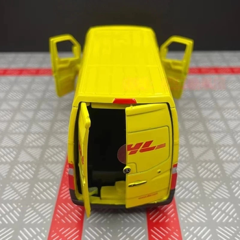 [TOY] 1:36 Mercedes-Benz 2018 Sprinter DHL Model Car Die-Cast