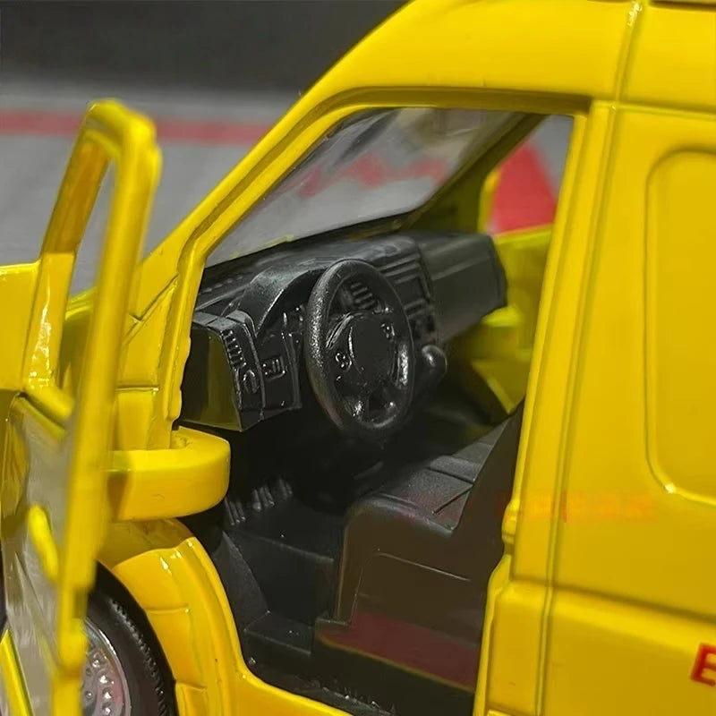 [TOY] 1:36 Mercedes-Benz 2018 Sprinter DHL Model Car Die-Cast