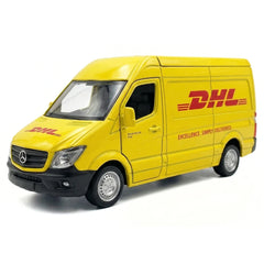 [TOY] 1:36 Mercedes-Benz 2018 Sprinter DHL Model Car Die-Cast