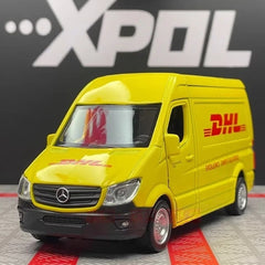 [TOY] 1:36 Mercedes-Benz 2018 Sprinter DHL Model Car Die-Cast