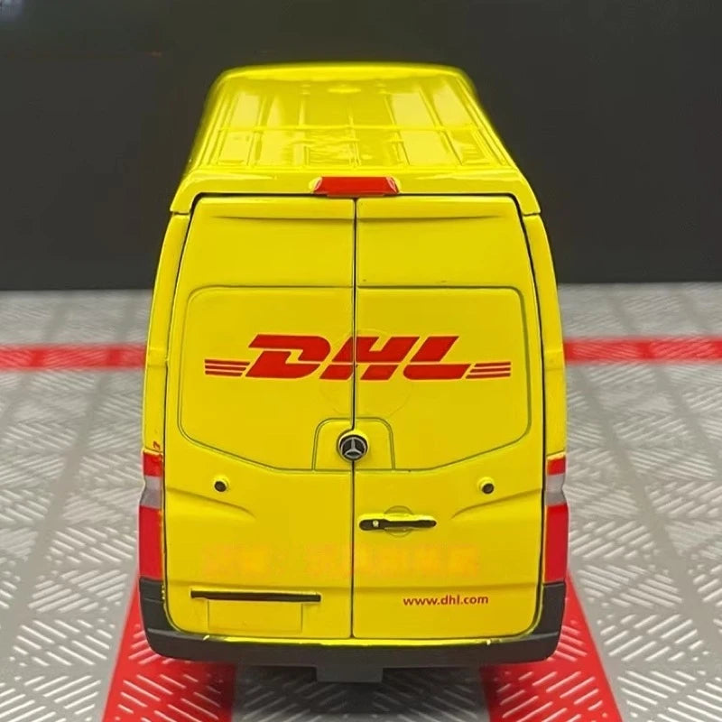[TOY] 1:36 Mercedes-Benz 2018 Sprinter DHL Model Car Die-Cast