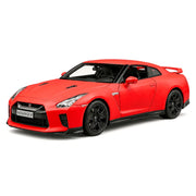Nissan 2009 GT-R R35 Matte 레드 1:36 – 전시용 다이캐스트 미니카