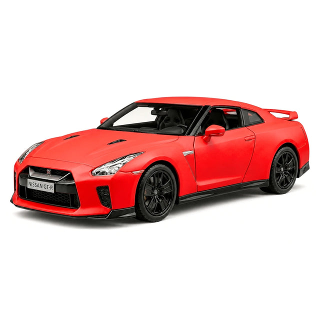 Nissan 2009 GT-R R35 Matte أحمر 1:36 – نموذج عرض معدني مصبوب