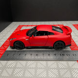 Nissan 2009 GT-R R35 Matte أحمر 1:36 – نموذج عرض معدني مصبوب